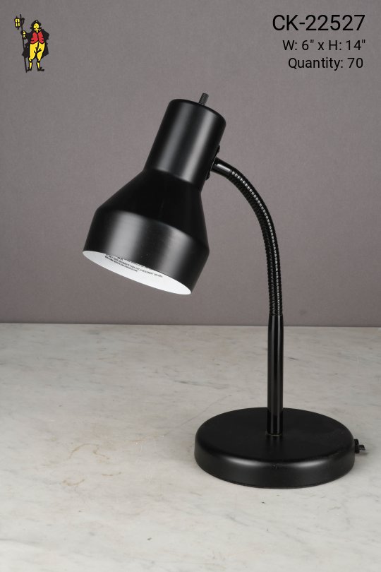 Black Gooseneck Desk Lamp