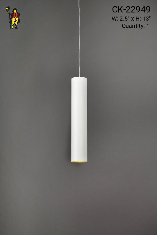 White Modern *LED* Pendant