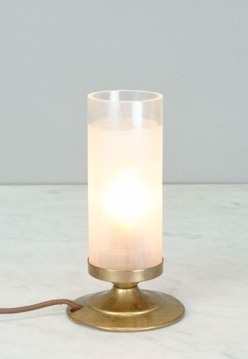 Mid Century Plug In Cafe Table Lamp