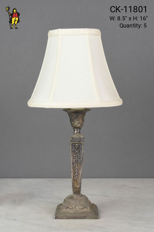 Gothic Plug In Cafe Table Lamp