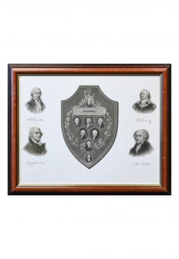 Framed Commemorative Portrait Collage