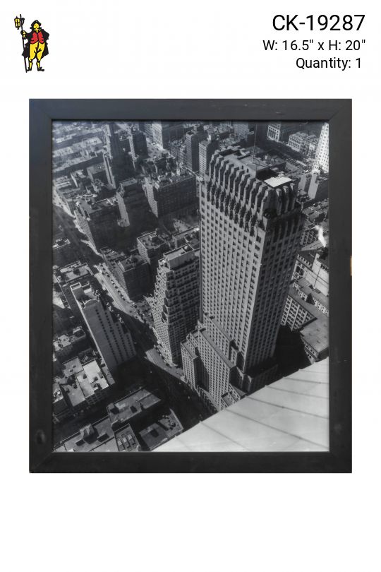 Framed Black & White Architectural Photograph