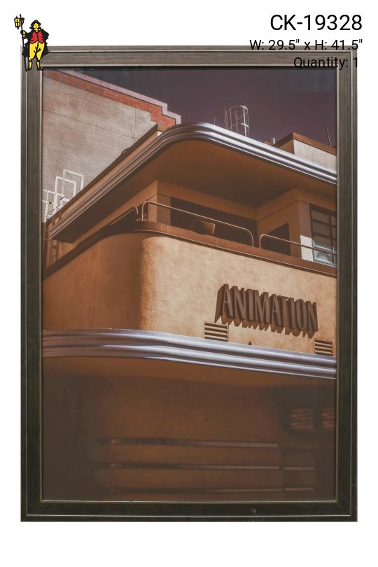 Framed Architecture Photograph