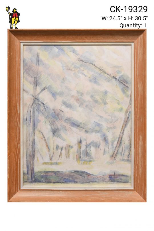 Framed Impressionist Nature Print