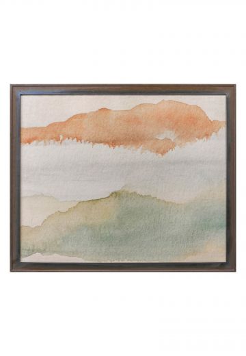 Modern Minimalist Abstract Watercolor - 1