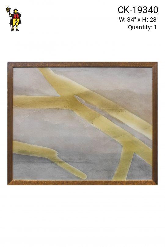 Framed Abstract Watercolor