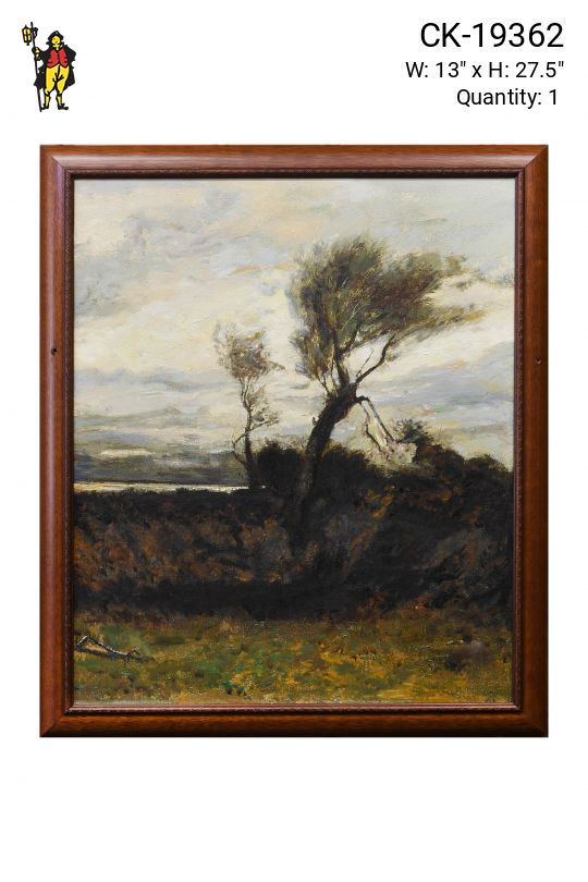 Wooden Framed Cleared Abstract Realism Painting - 2