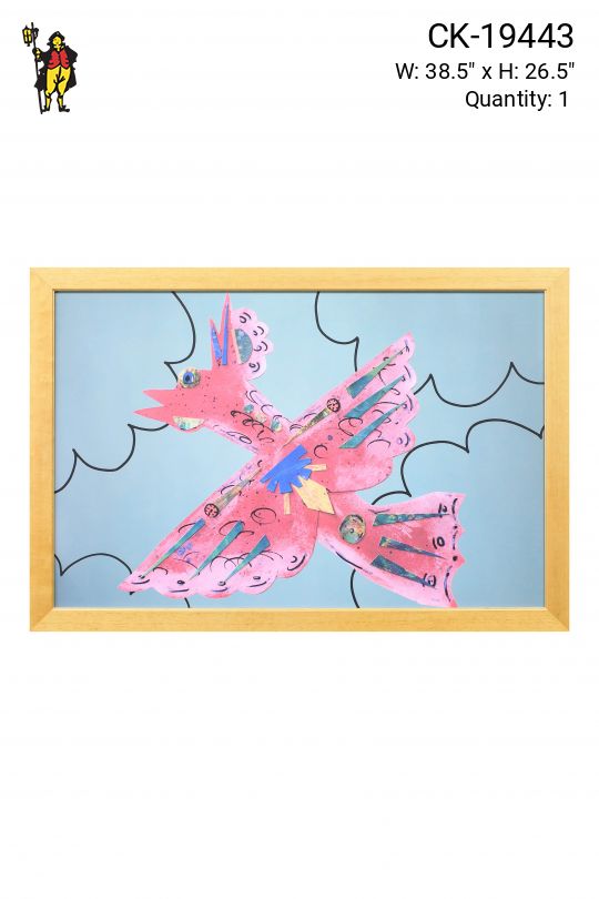 Framed Pop Art Collage