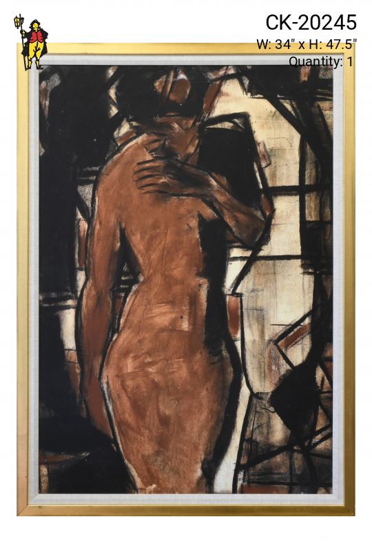 Gold Framed Sun Bather