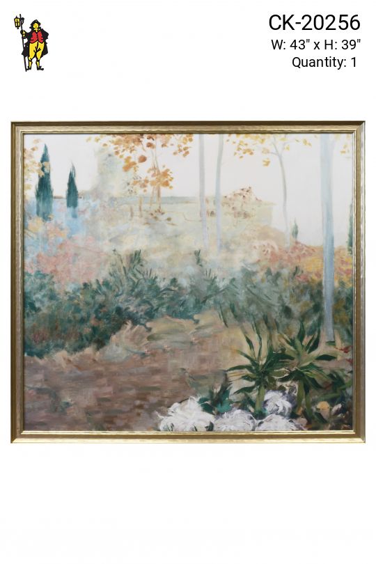 Framed At Saint Benet Garden Print