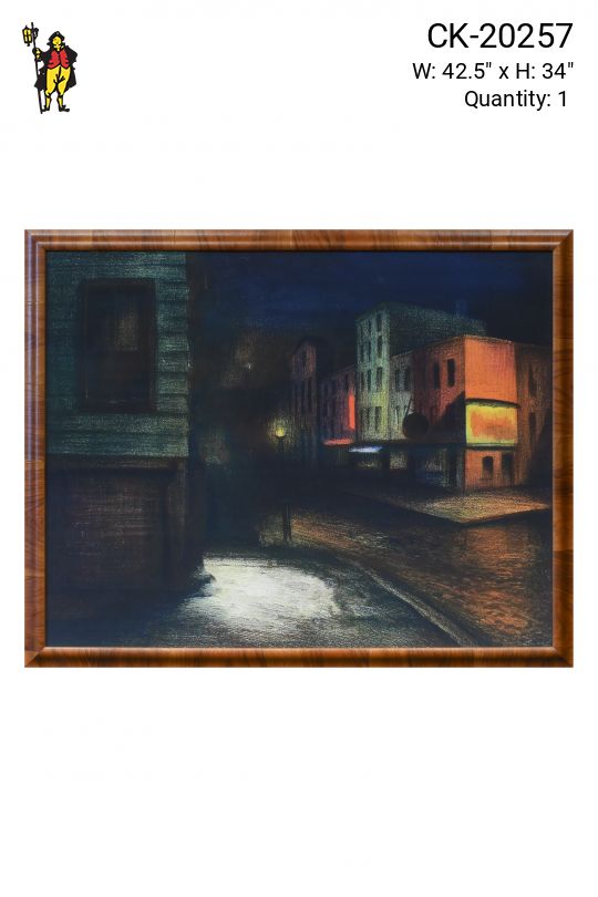 Wooden Framed Crawford Avenue 2AM