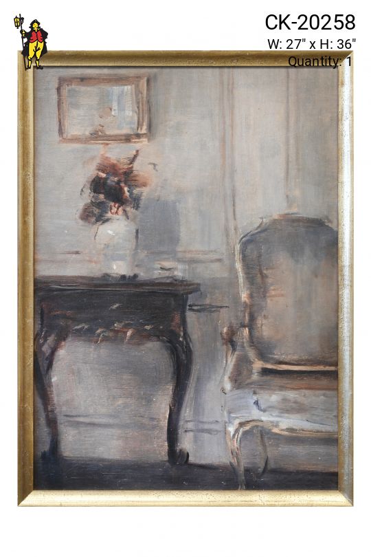 Framed Interior Ludwig House Print