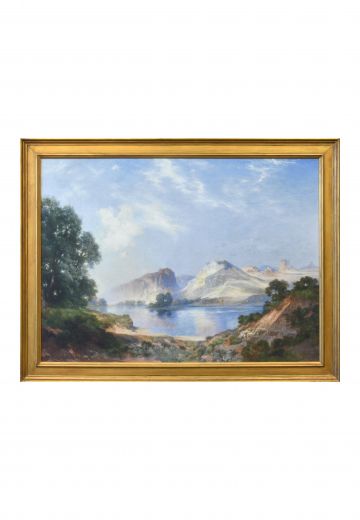 Gold Framed On The Banks of Green River