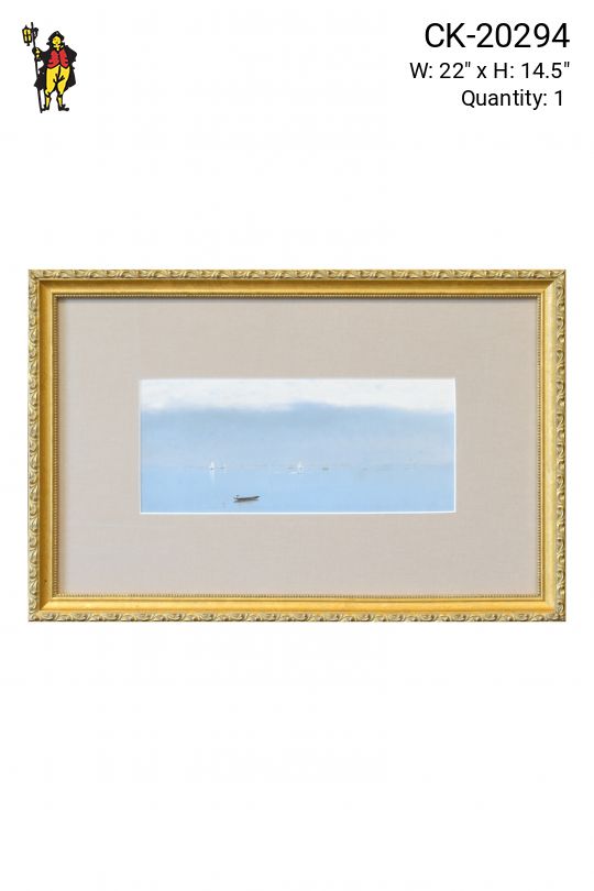 Gold Framed Terschilling Bay