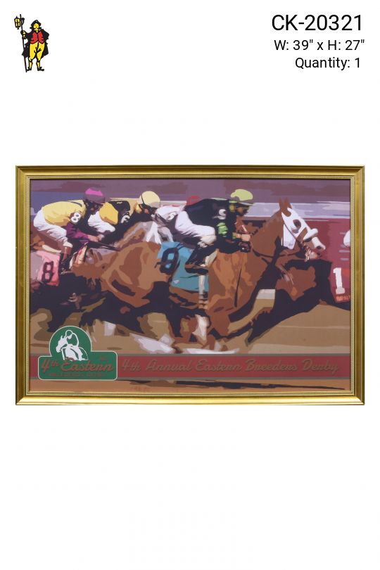 Framed "The Eastern Derby" Print