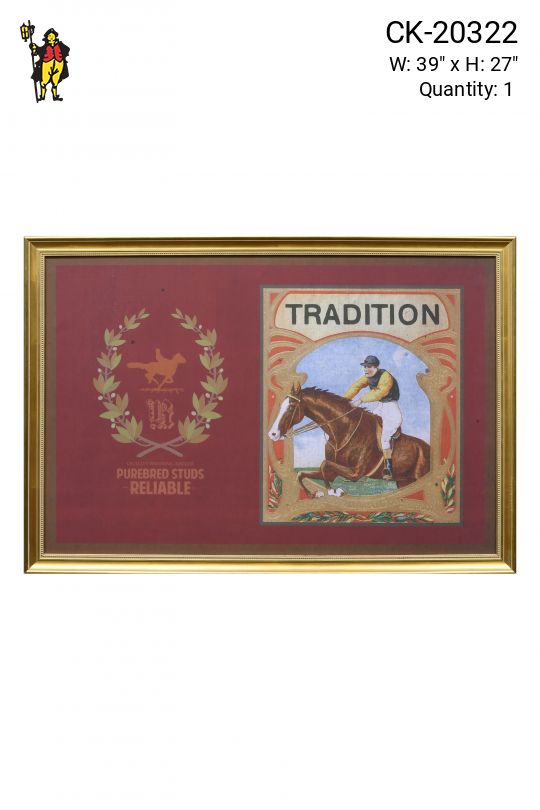 Gold Framed Purebred Print