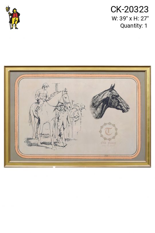 Gold Framed "Old Fancy" Print