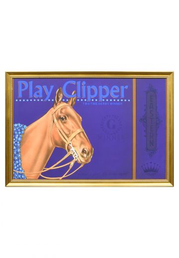 Gold Framed Two Time Derby Winner Print