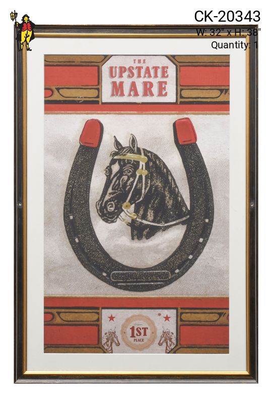Framed "The Upstate Mare" Print