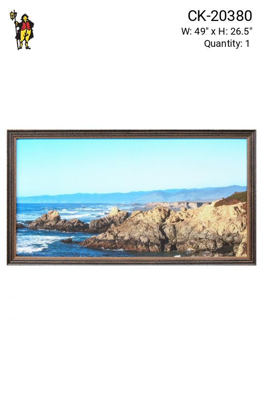 Framed Costal Landscape Photograph