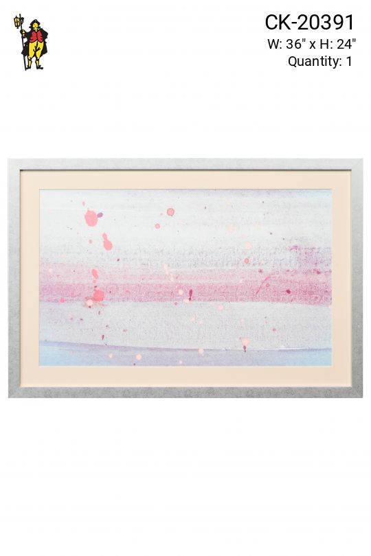 Framed "Along The Ocean" Print
