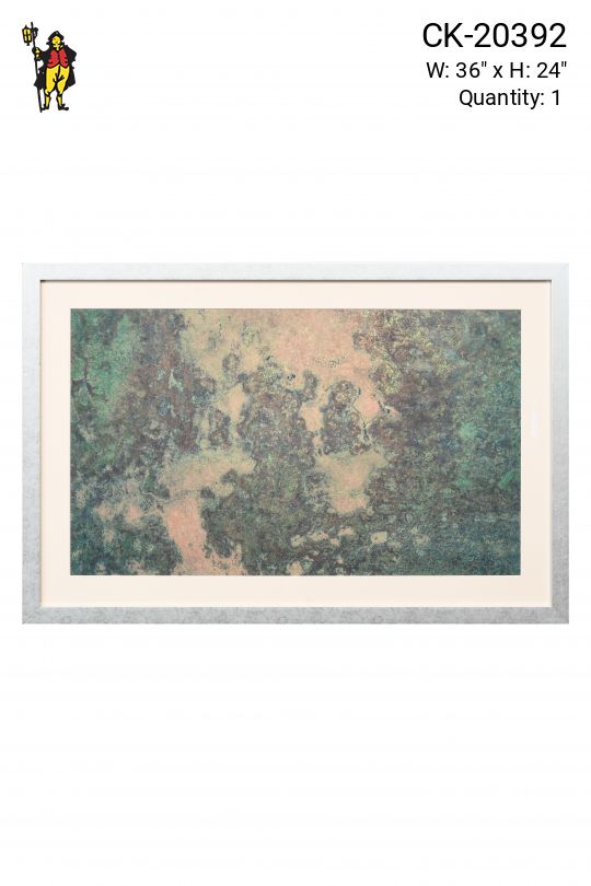 Framed Expressionist Painting