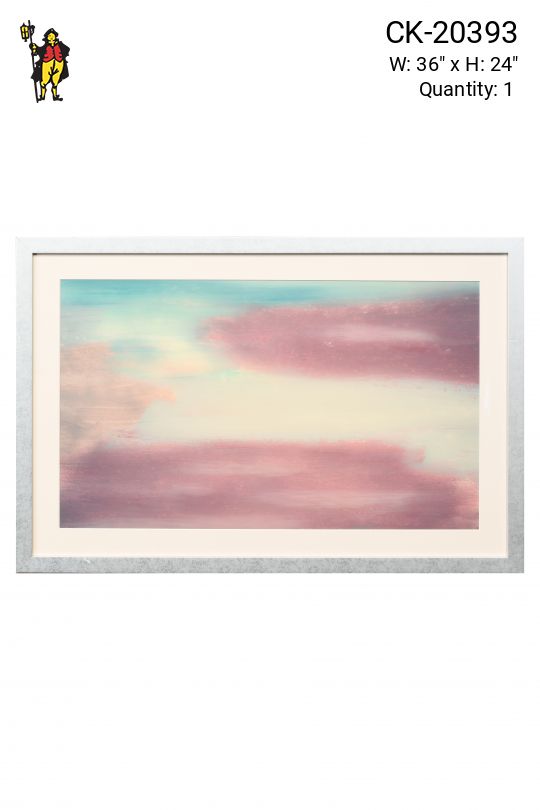 Framed Expressionist Painting