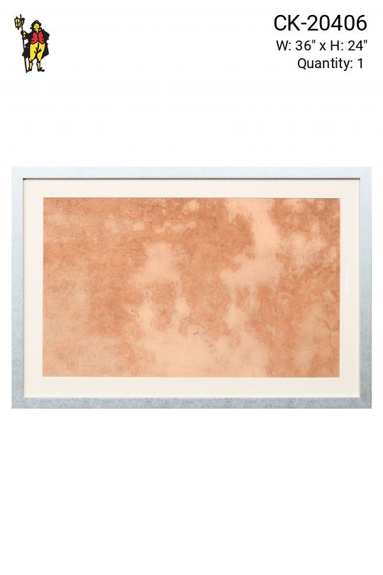 Framed Cleared Sands of Earth Print