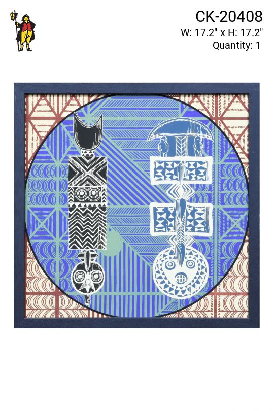 Framed Cultural Idols Print