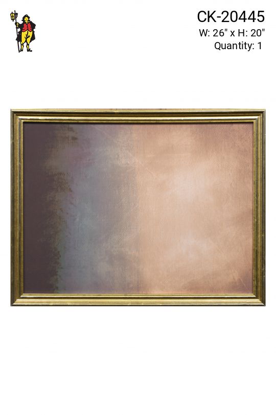 Framed Expressionist Gradient Painting