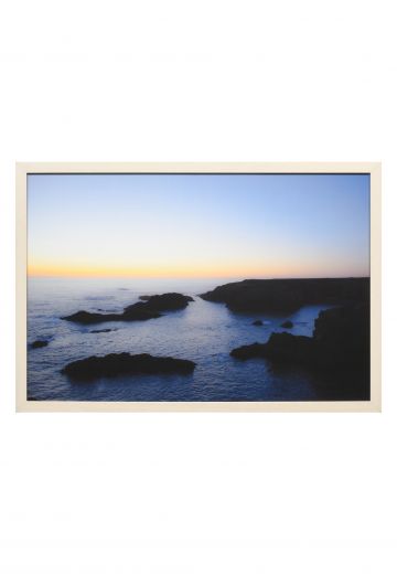 Framed Beach Landscape Photograph - 1