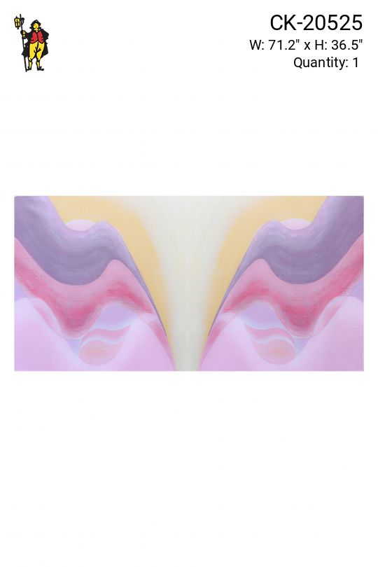 Abstract Canvas "Spa Painting 1"