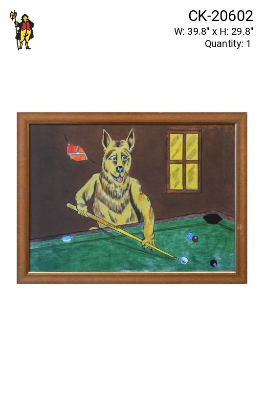 Framed Outsider Folk Art Painting - 2