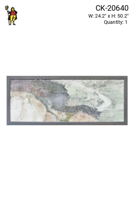 Framed Contemporary Abstract Watercolor