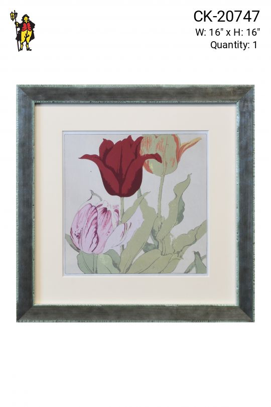 Framed Botanical Watercolor - 1
