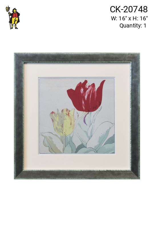 Framed Botanical Watercolor - 2