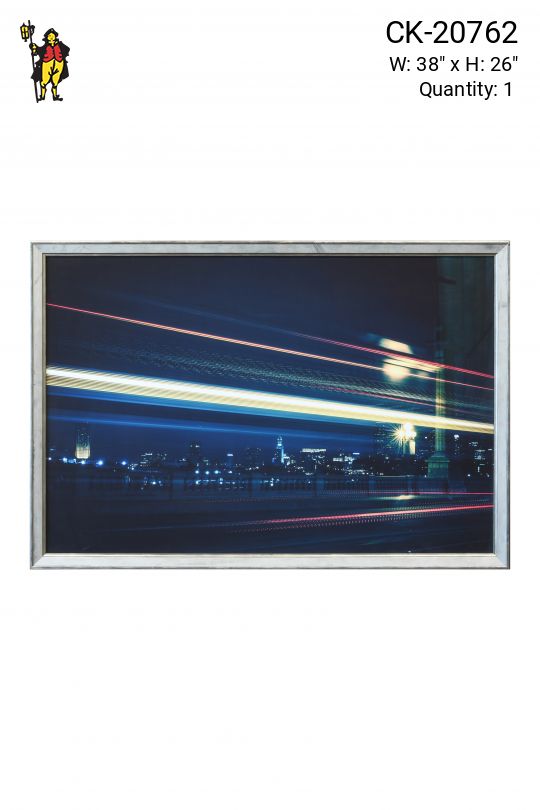 Framed Skyline Long Exposure Photograph