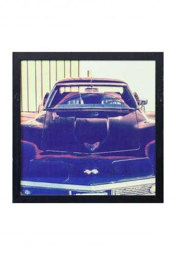 Framed 1970's Sports Car Photograph