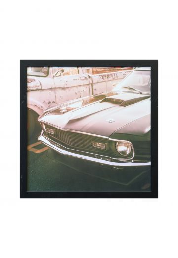 Framed 1960's Muscle Car Photograph - 1