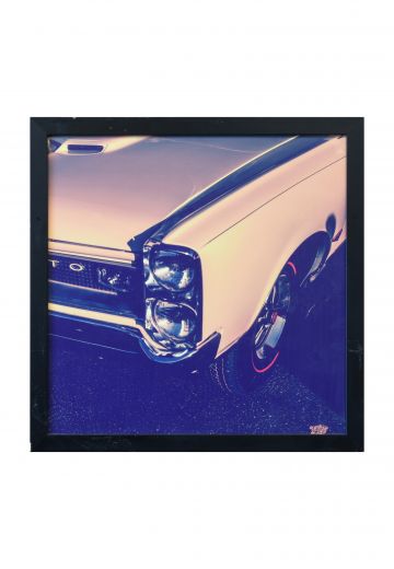 Framed 1960's Muscle Car Photograph - 2
