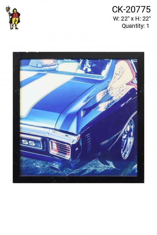 Framed 1960's Muscle Car Photograph - 3