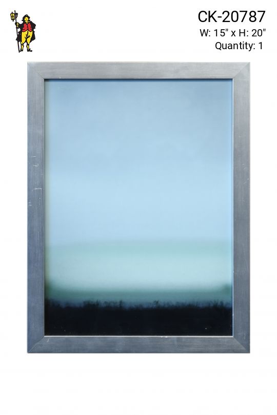 Framed Minimalist Landscape Gradient