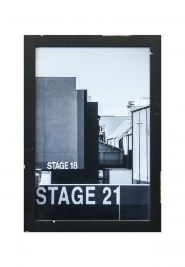 Framed Sound Stage Photograph