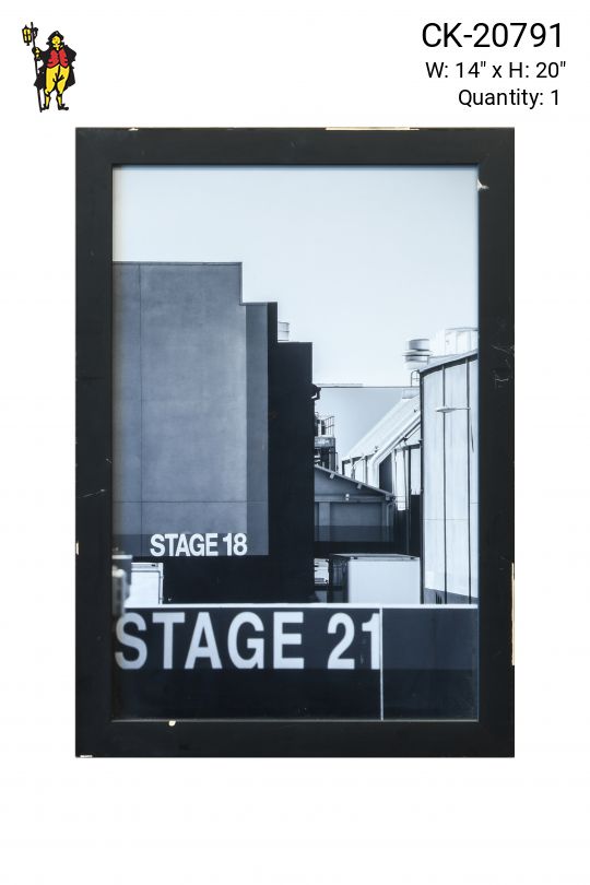 Framed Sound Stage Photograph