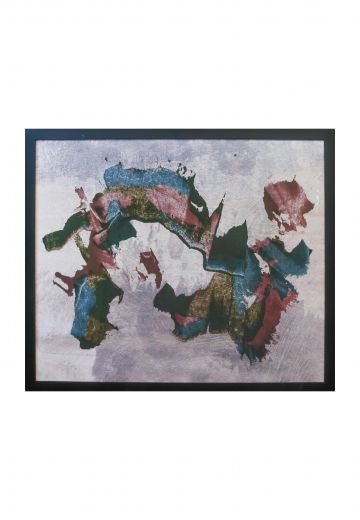 Framed Cleared Modern Expressionist Painting