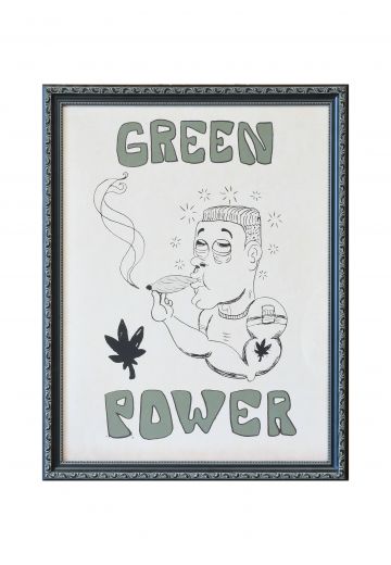 Framed Cleared Counterculture Cartoon