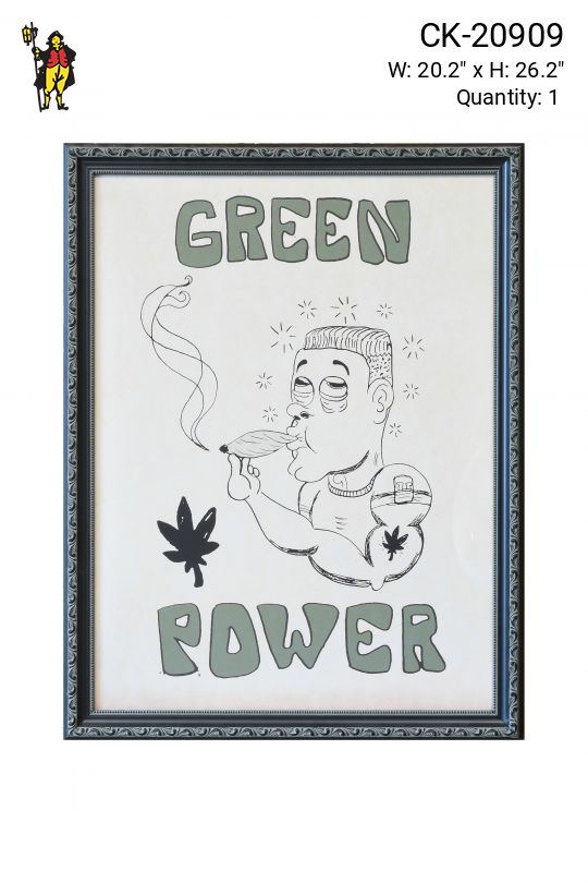 Framed Cleared Counterculture Cartoon