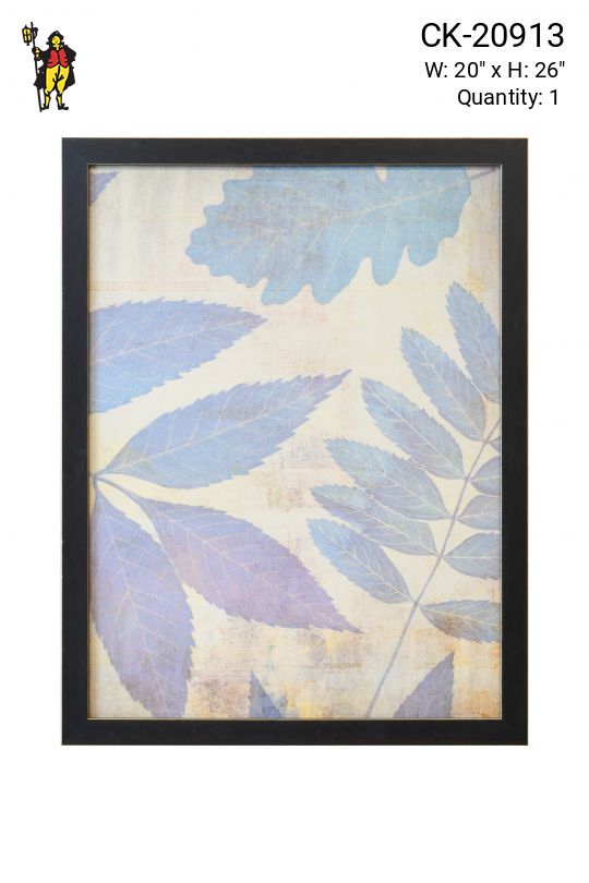 Framed Cleared Pressed Leaves Botanical Print