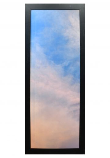Framed Cleared Minimalist Serene Sky Photograph - 6 (Damaged Canvas)