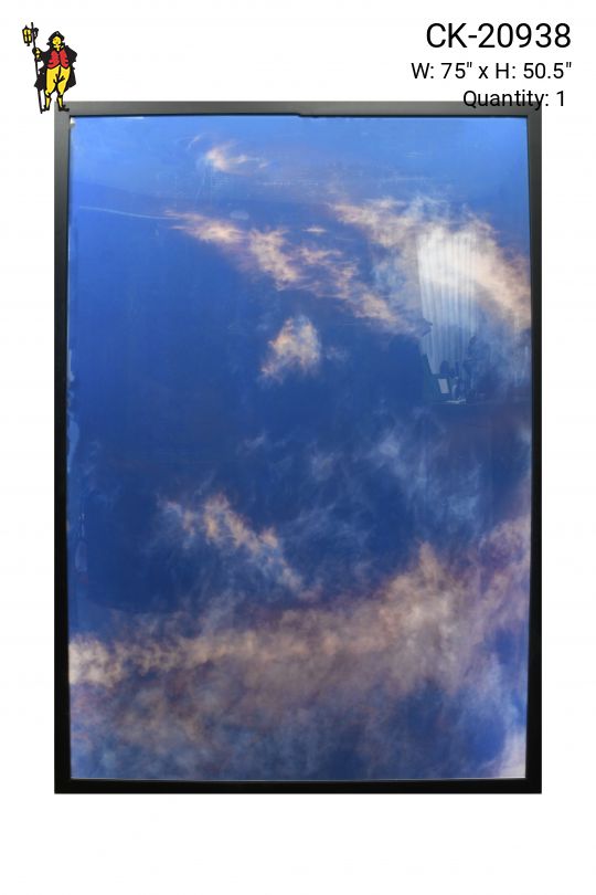 Framed Cleared Minimalist Serene Sky Photograph - 3